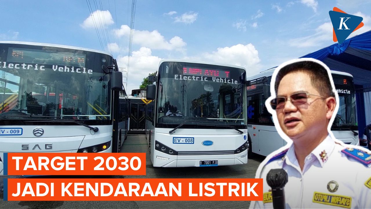 TransJakarta Siap Operasikan Armada Bus Listrik pada 2030