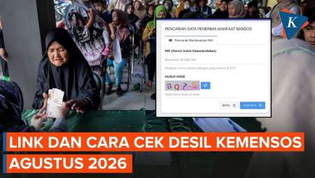 Cek Desil Kemensos Agustus 2026, Ini Link Resmi Dan Cara Lihatnya