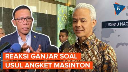 Soal Usul Hak Angket Masinton, Ganjar: Masa Hakim MK Diangket