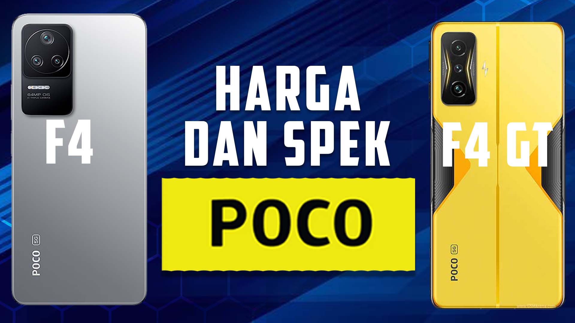 Spesifikasi dan Harga Poco F4 GT serta Poco F4 Indonesia