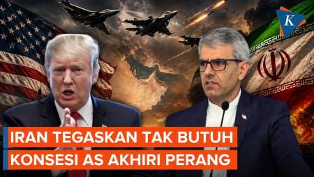 Tolak Menyerah! Iran Tegaskan Tak Butuh Konsesi AS untuk Akhiri Perang