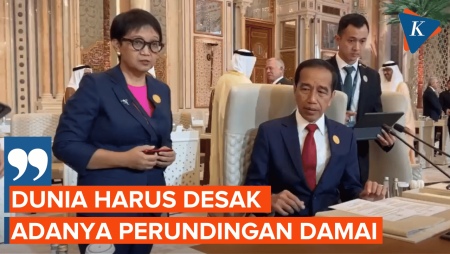 Menlu RI Retno Marsudi: OKI Harus Desak Adanya Perundingan Damai