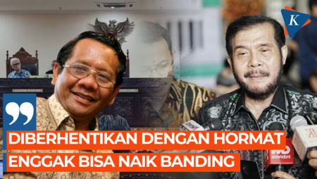 Komentar Mahfud soal Putusan MKMK Tutup Peluang Anwar Usman untuk Banding