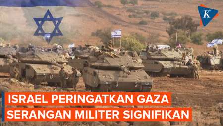 Israel Peringatkan Lagi Penduduk Gaza Pindah, Akan Ada Serangan Besar Segera!