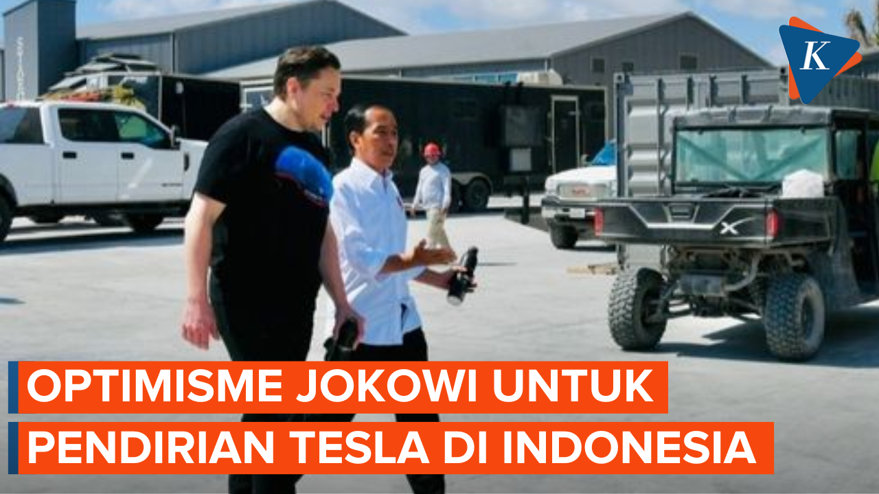 Optimisme Jokowi terhadap Rencana Tesla Bangun Pabrik di Indonesia