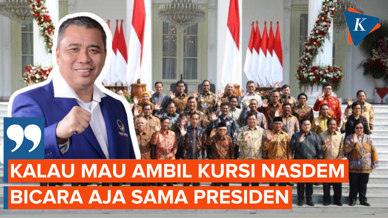 Kala Nasdem Meradang Usai PDI-P Minta Jokowi Evaluasi 2 Menterinya