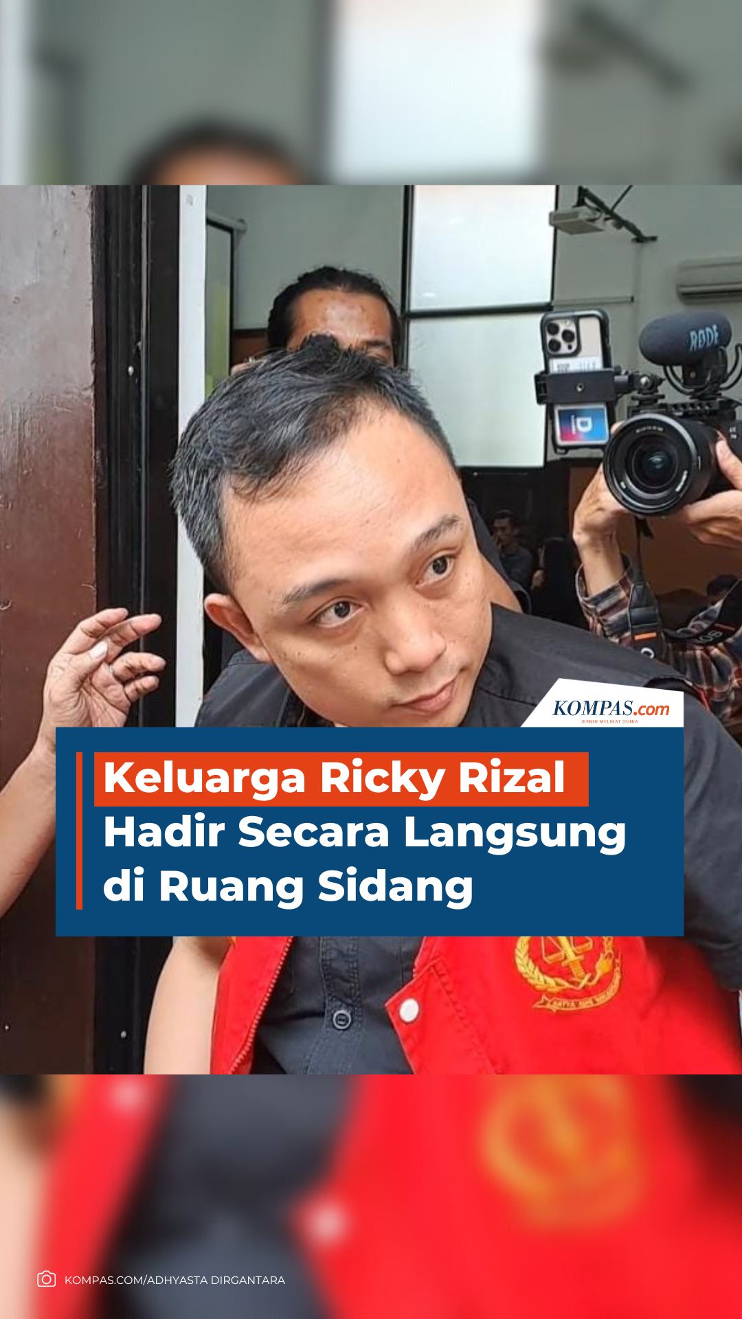 Keluarga Ricky Rizal Hadir Secara Langsung di Ruang Sidang