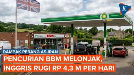 Inggris Rugi Rp 4,3 Miliar Per Hari Sejak Perang AS-Iran Pecah