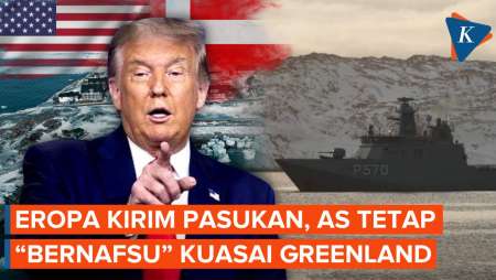 Trump "Remehkan" Kehadiran Tentara Eropa, Tetap Berambisi Kuasai Greenland