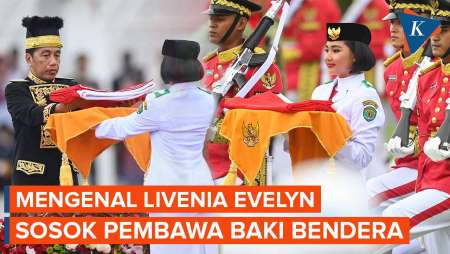 Profil Livenia Evelyn Kurniawan, Pembawa Baki Bendera Pusaka 