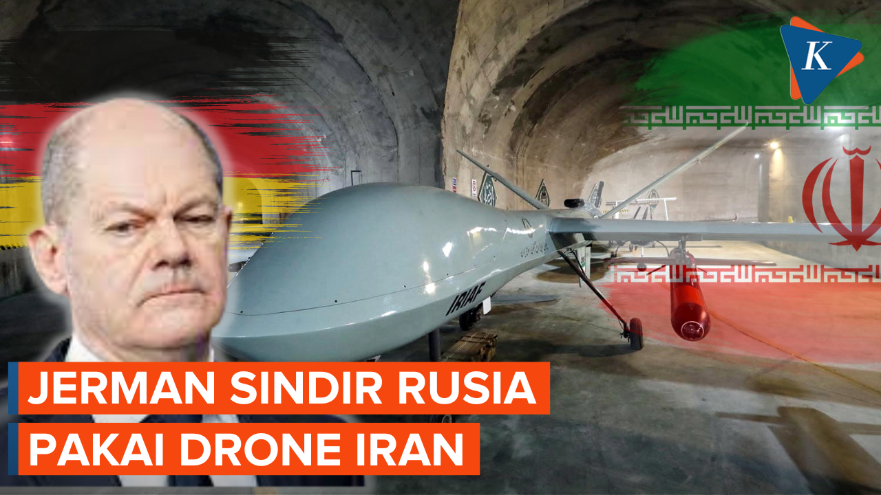 Jerman Sindir Rusia soal Penggunaan Drone Iran