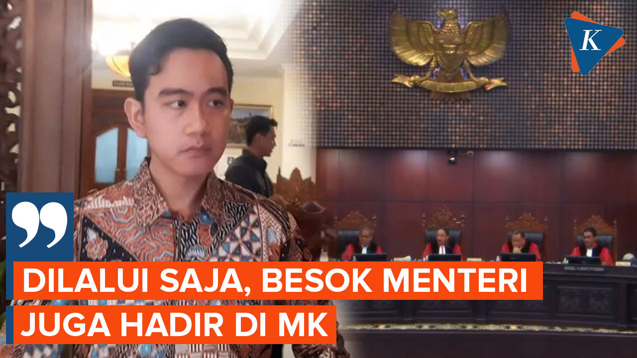 Respons Gibran soal Kubu Ganjar-Mahfud Minta MK Panggil Jokowi