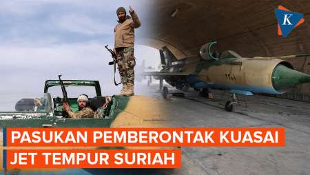 Penampakan Pangkalan Militer Hama yang Dikuasai Pemberontak Suriah