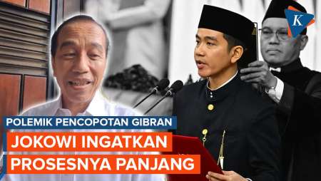 Soal Pemakzulan Wapres Gibran, Jokowi Ingatkan Prosesnya Panjang