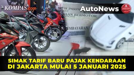 Ini Tarif Baru Pajak Kendaraan Jakarta, Berlaku 5 Januari 2025