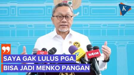 Cerita Zulhas Tak Lulus Pendidikan Guru Agama: Tapi Sekarang Jadi Menko Pangan