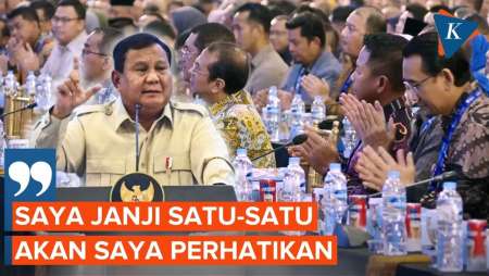 Prabowo: Jangankan Usul dari Profesor, Usul dari Anak Desa Lewat TikTok Langsung Sampai ke Saya