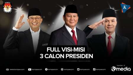 [FULL] Visi Misi Anies Baswedan, Prabowo Subianto, dan Ganjar Pranowo