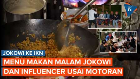 Ragam Jamuan Jokowi-Iriana untuk Santap Malam Bareng Influencer di IKN