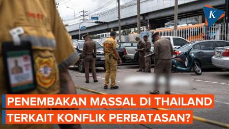 Penembakan Massal di Thailand Tewaskan 4 Orang, Polisi Selidiki Kaitan dengan Konflik Perbatasan
