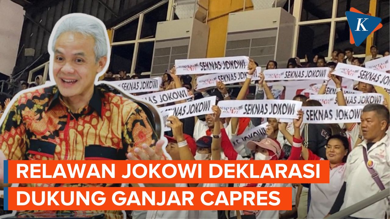 [FULL] Relawan Jokowi Klaim yang Dukung Ganjar Lebih Banyak Dibanding Prabowo