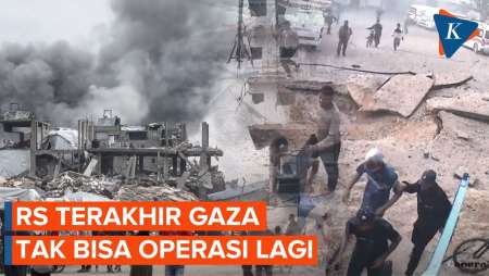 RS Terakhir di Gaza Tutup Usai Serangan Israel, 120 Korban Tewas