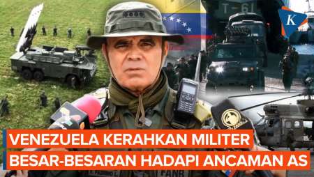 Venezuela Kerahkan 200.000 Tentara, Helikopter, Dan Tank Hadapi Ancaman AS