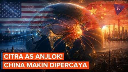 Anjlok! Citra AS Kalah Telak Dari China Di Mata Dunia