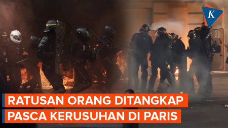 719 Orang Ditangkap setelah Kerusuhan di Paris