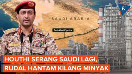 Houthi Serang Arab Saudi Lagi, Rudal Balistik Hantam Kilang Minyak Dan Pangkalan Militer
