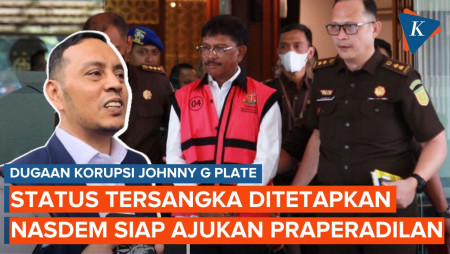 Nasdem Menuju Pintu Praperadilan untuk Status Tersangka Johnny G Plate