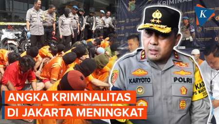 Kejahatan di Jakarta Meningkat, Kapolda Metro Jaya: 5.2430 Kasus