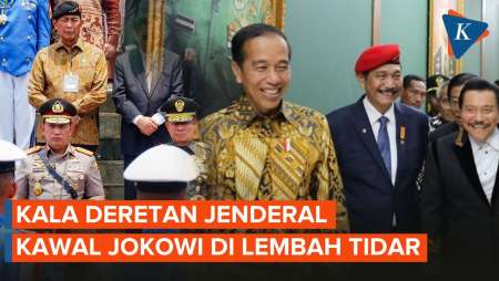 Deretan Jenderal dan Purnawirawan Kawal Jokowi di Akmil, Siapa Saja?