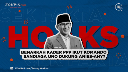 Benarkah Kader PPP Ikut Komando Sandiaga Uno Dukung Anies-AHY?