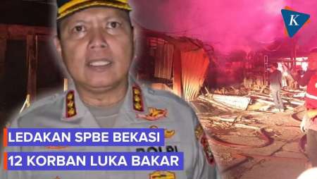 12 Warga Alami Luka Bakar Parah Akibat Ledakan SPBE Bekasi