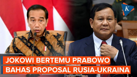 Jokowi Beberkan Isi Pertemuan dengan Prabowo di Istana