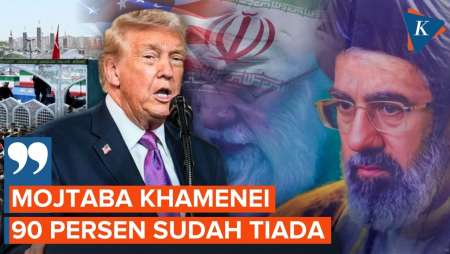 Pemimpin Tertinggi Iran Mojtaba Khamenei Sudah Meninggal, Trump: 90 Persen Yakin!