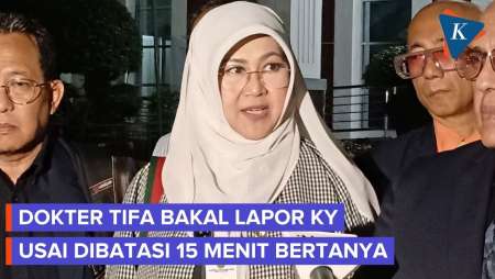 Dokter Tifa Akan Lapor KY Gara-gara Waktu Bertanya Dibatasi Hakim