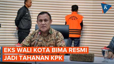 KPK Tahan Eks Wali Kota Bima Muhammad Lutfi, Diduga Korupsi Lelang Proyek