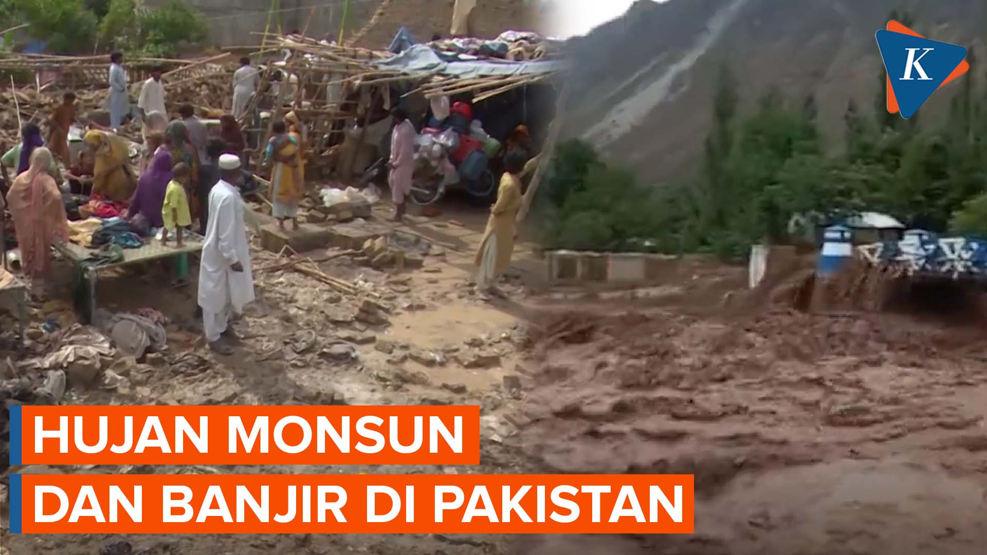 Hujan Monsun dan Banjir di Pakistan Tewaskan 304 Korban dan 9.000 Rumah Hancur