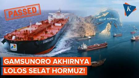Kapal "Gamsunoro" Lolos Selat Hormuz! Berjuang 16 Jam Ke Titik Aman