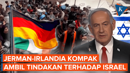 Israel Makin Brutal, Jerman Setop Ekspor Senjata, Irlandia Larang Impor