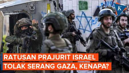 Ratusan Prajurit Israel Menolak untuk Serang Gaza, Kenapa?