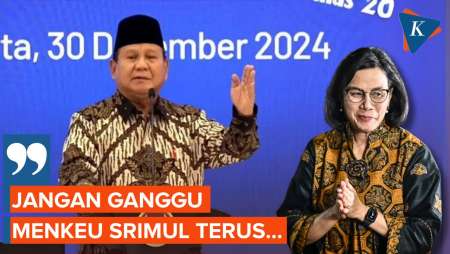 Prabowo Minta Sri Mulyani Jangan Diganggu Terus, Ini Alasannya!