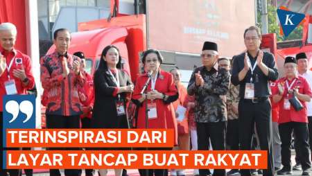 PDI-P Luncurkan Mobil Bioskop Keliling, Megawati: Terinspirasi dari Layar Tancap