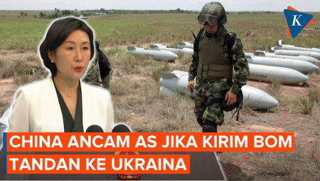 China Kecam AS Jika Kirim Bom Tandan ke Ukraina