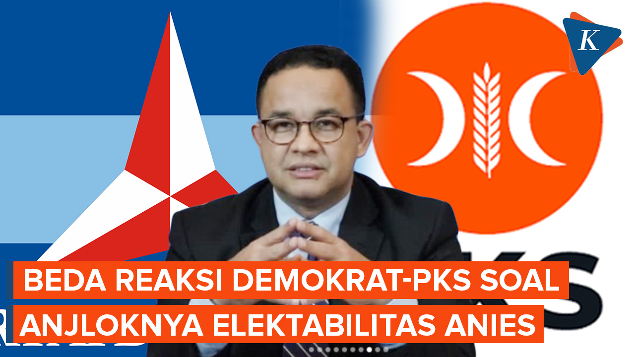 Elektabilitas Anies Turun, Demokrat Desak Umumkan Bacawapres, PKS Adem Ayem