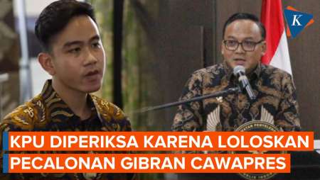 DKPP Periksa Semua Pimpinan KPU karena Biarkan Gibran Daftar Cawapres