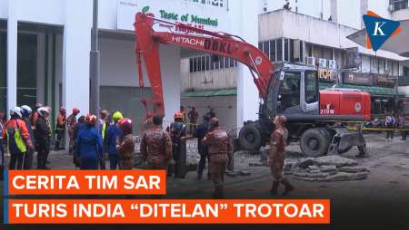 Mengapa Turis India yang Tertelan Trotoar Sulit Ditemukan?