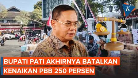 Bupati Pati Batalkan Kenaikan PBB hingga 250 Persen